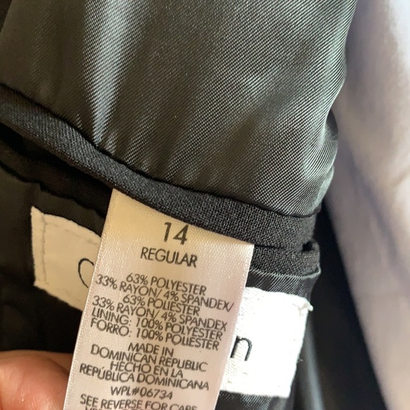 Coat Calvin Klein 14 and t-shirt Size 12 - Picture 3 of 4